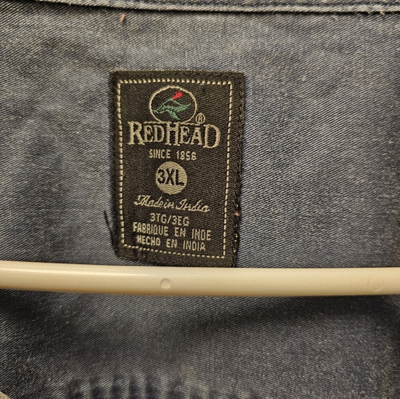 Redhead 3XL long sleeve button down shirt - Picture 3 of 3